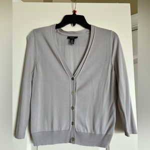 Alfani silk cardigan